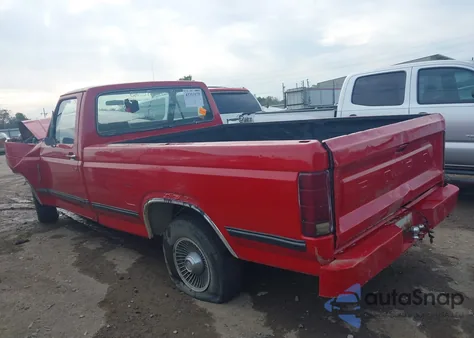 1981 Ford F100 из США, поврежденный, VIN 1FTCF10D2BPA68377